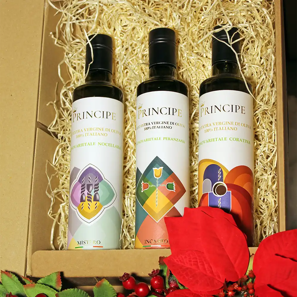 Tris Degustativo Peranzana Coratina Nocellara